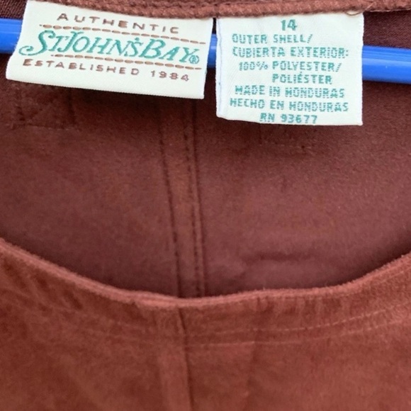 St. John’s Bay Boho Jumper Long Dress Brown - Picture 4 of 6